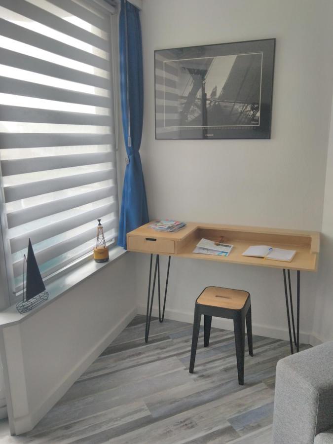 Studio Deauville-Les Marinas,Vue Mer Et Bassin Экстерьер фото